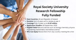 Royal Society University Research Fellowship