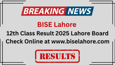 12th Class Result 2025 Lahore