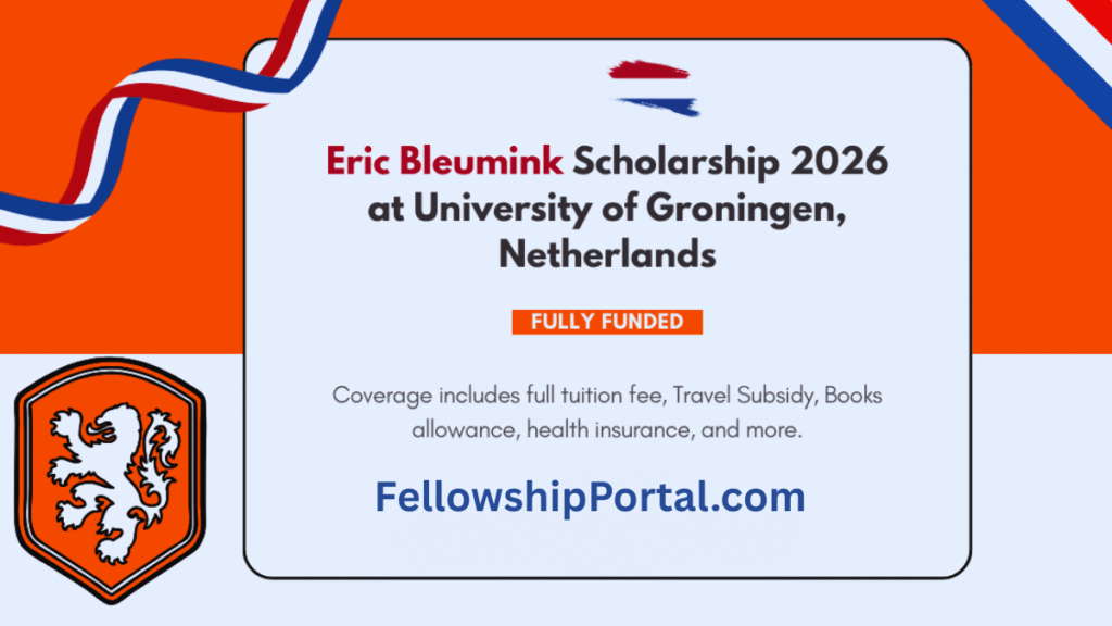 Eric Bleumink Fellowship 2026