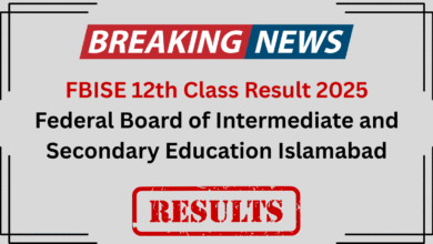 FBISE 12th Class Result 2025