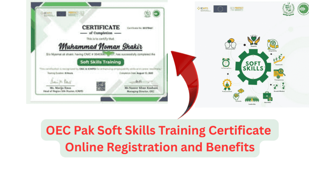 OEC Pak Soft Skills Training Certificate